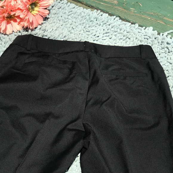 🌸 J. Crew City Fit Black Pants Size 6 - Picture 3 of 5